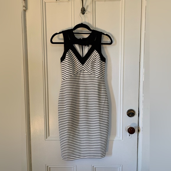 Sangria Striped Dress - Picture 2 of 6